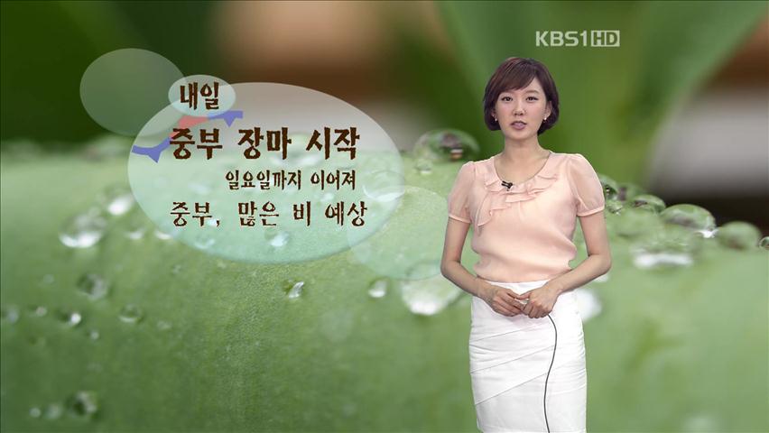 이틀째 폭염주의보…중부 내일 장맛비