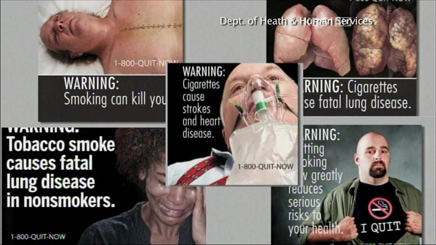 美 FDA, 담뱃갑 ‘흡연 경고’ 사진·문구 공개
