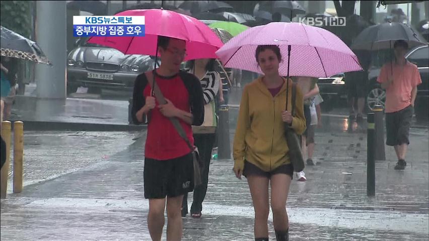 서울·경기 집중호우…잠수교 보행·차량 통제