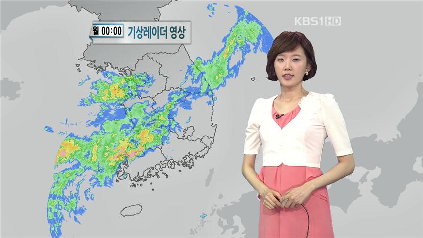 중부 지방 천둥·번개 동반한 집중 호우