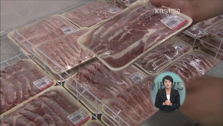 ‘구제역 여파’ 상반기 소·돼지고기 수입 급증