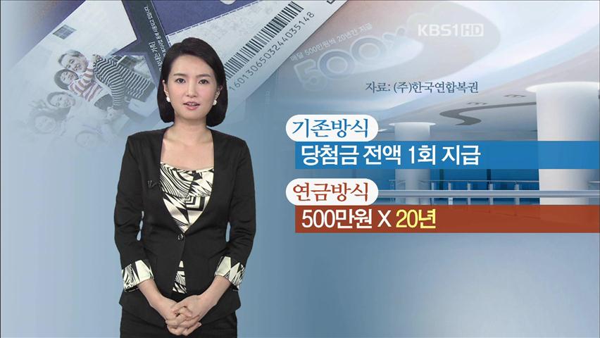 [뉴스토크] ‘연금복권’ 기대 반 우려 반