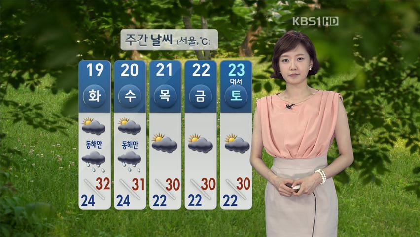 전국 대부분 지방 폭염 특보