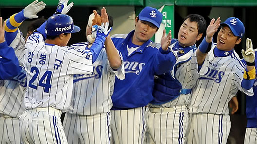 삼성, 놀라운 뒷심! ‘단독 선두 탈환’ 