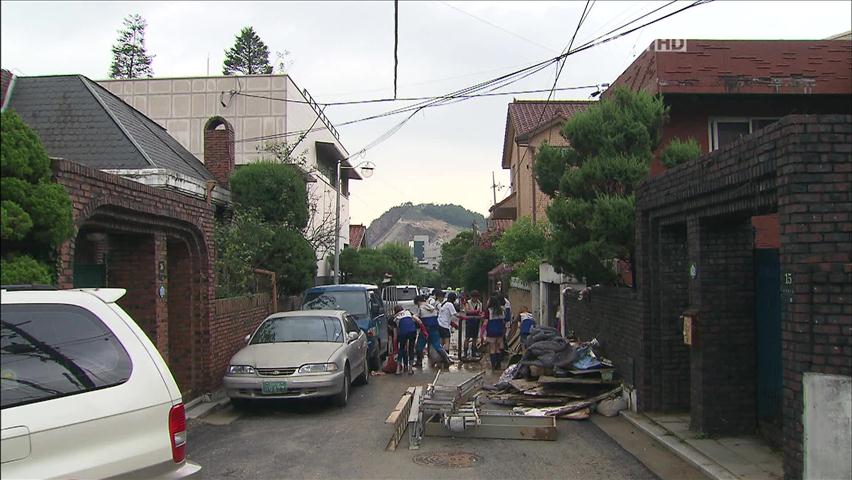 우면산 복구율 60%…이번 주 내 마무리