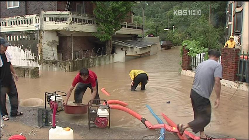 정읍 400㎜ 비 초토화…기상 관측 이래 최고