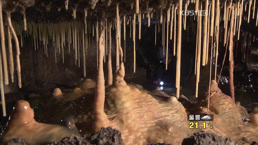 제주 신비의 ‘용천동굴’ 원형 그대로 보존 