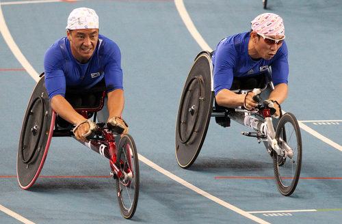 휠체어 남자 400m T53 은·동메달 쾌거
