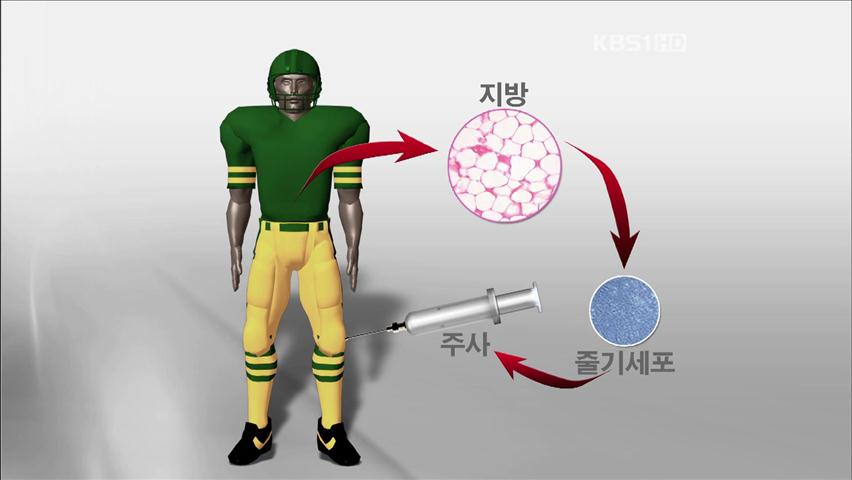 미식축구 스타, 국내서 줄기세포 치료 받는다