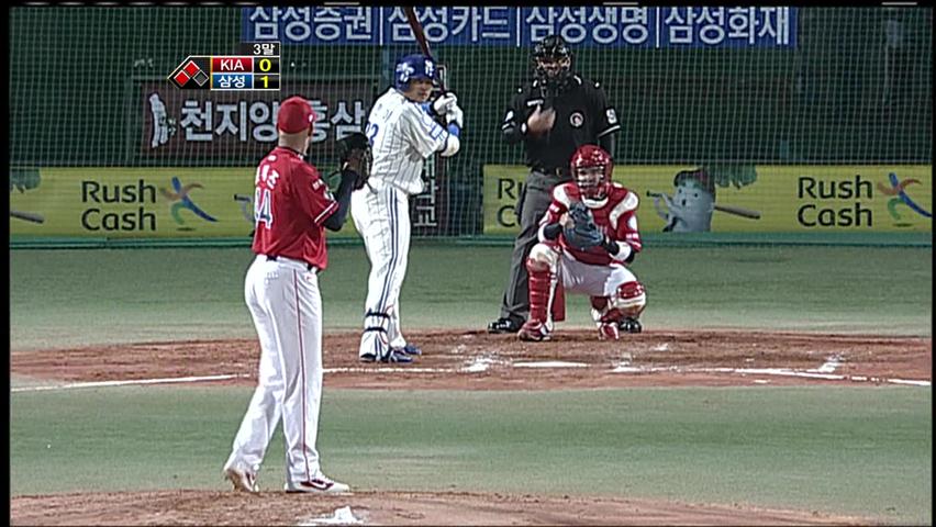삼성, 기아 완파 ‘1위 독주 굳혔다’