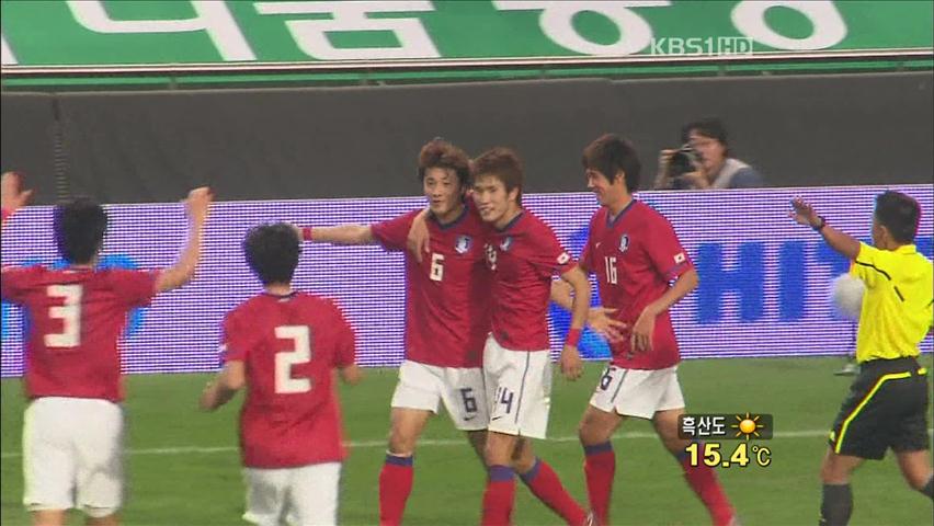 홍명보호, ‘5골’ 우즈베크에 완승