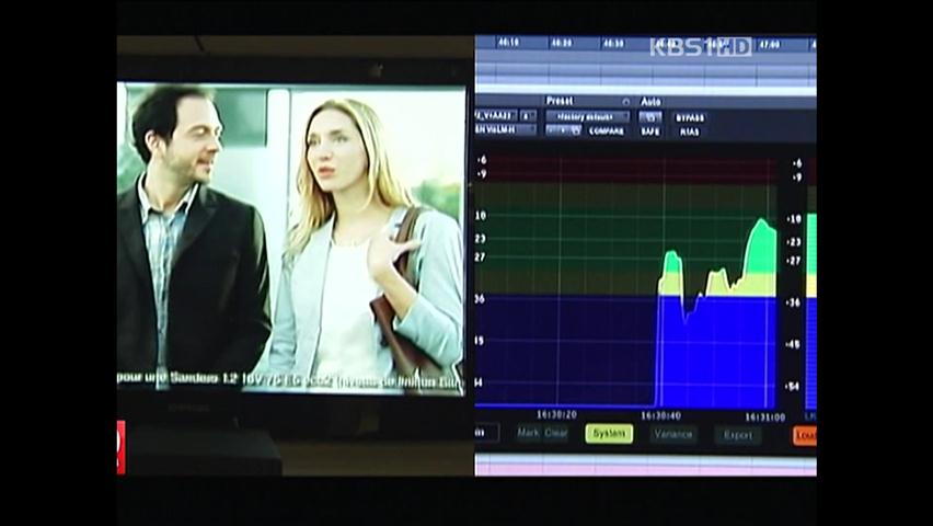 TV 광고 소리 커지는 것 규제