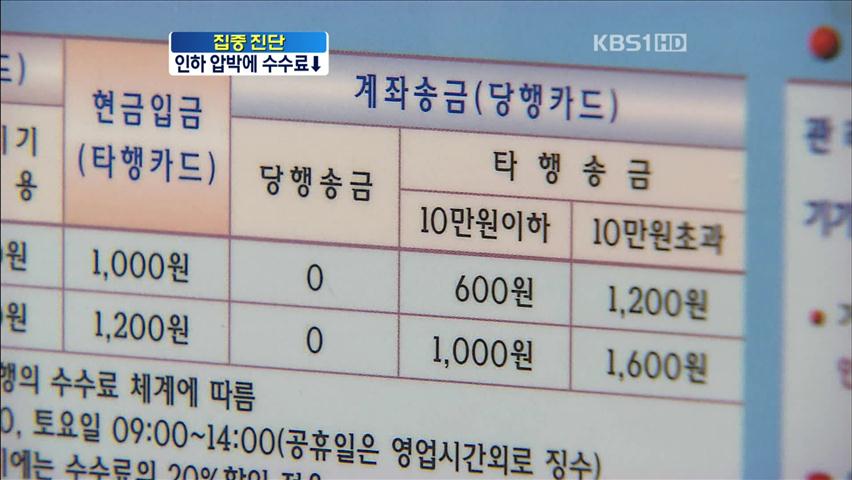 [집중진단] 은행 수수료 ‘떼돈’…인하 압박에 내리나?