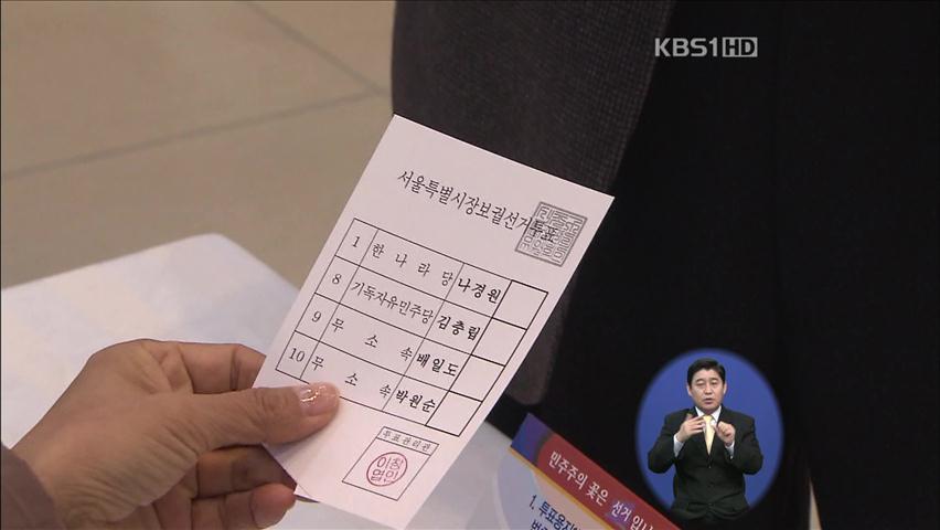 16시 투표율, 전국 30.6%·서울 34.7%