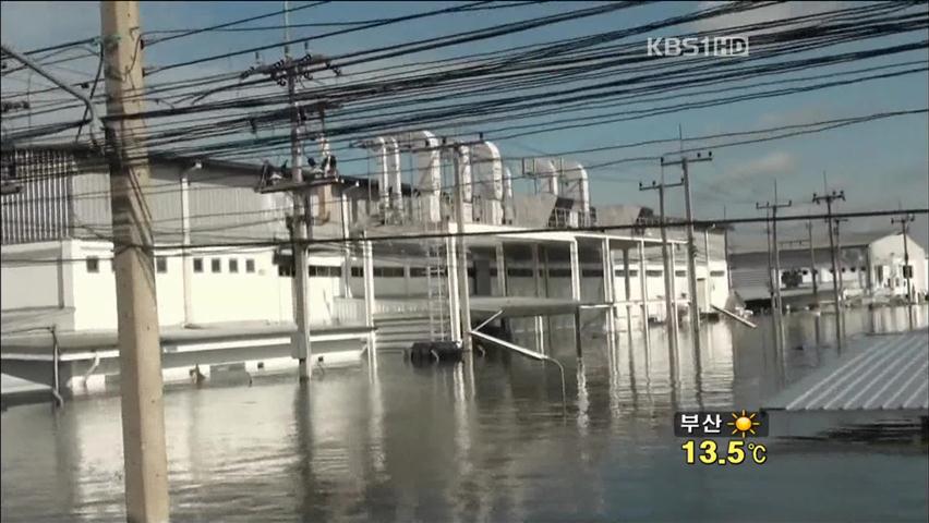 태국 홍수로 일본 기업들 큰 타격