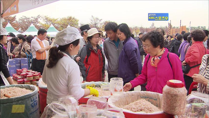 ‘마포나루 새우젓 축제’ 황포돛배 재현