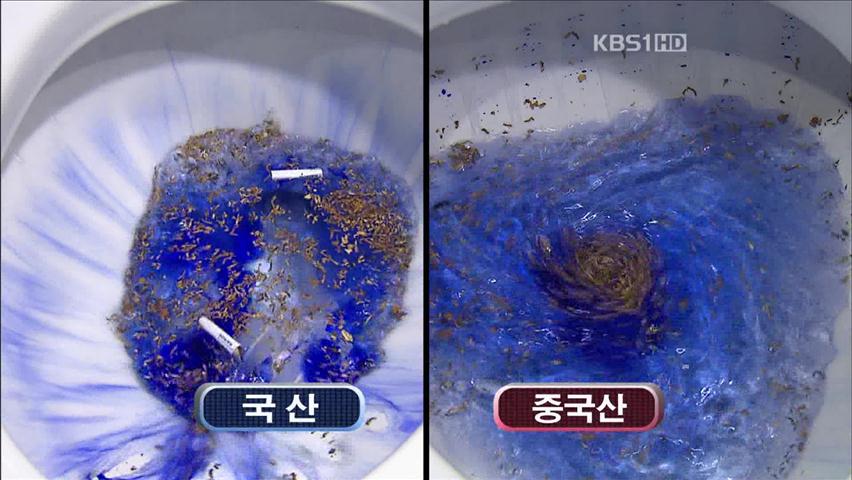 중국산 ‘저질 욕실용품’ 유통…소비자 골탕