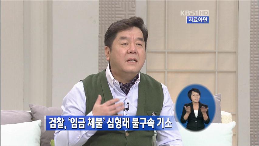 검찰, ‘임금 체불’ 심형래 불구속 기소