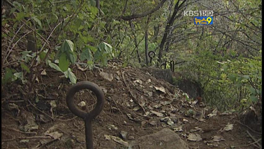 일제 쇠말뚝, 북한 명산에서도 대거 발견