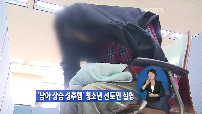 ‘남아 상습 성추행’ 청소년 선도인 실형