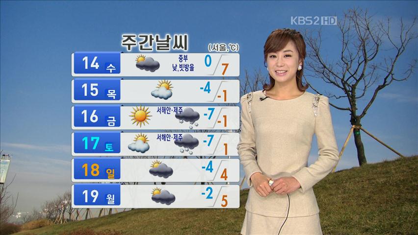아침 어제보다 쌀쌀…한낮엔 기온 올라, 서울 6도