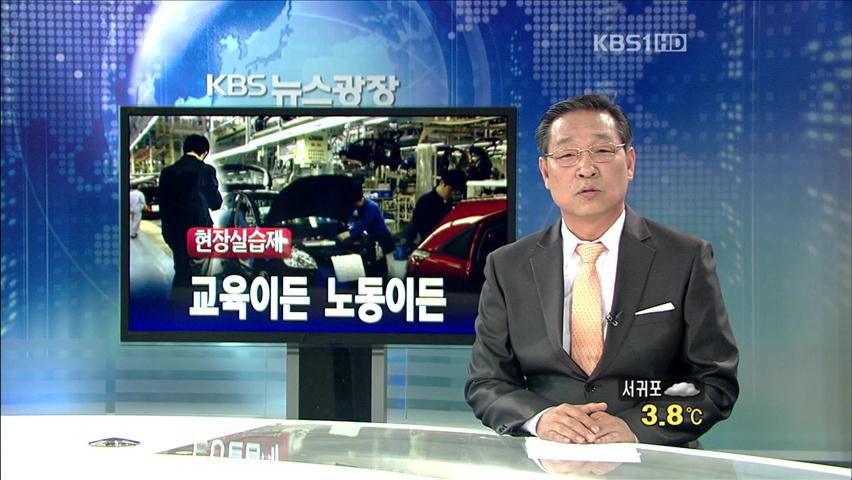 [뉴스해설] 현장 실습제, 부작용 막고 관리 철저히