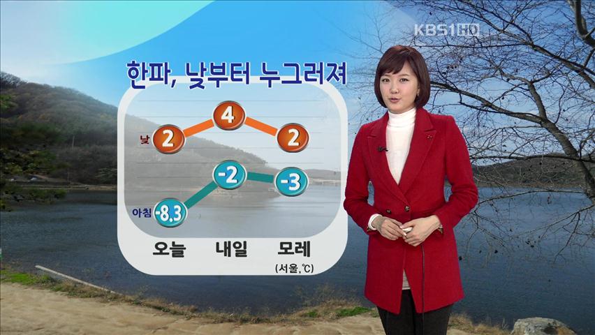 한파, 낮부터 누그러져…건조특보 확대