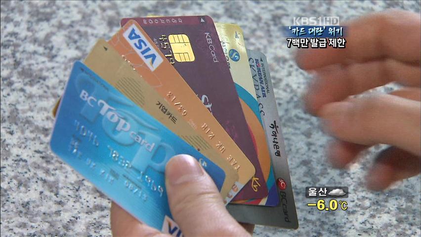 20세 이상 가처분소득 있어야 신용카드 발급