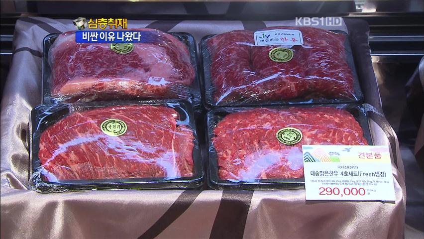[심층취재] 백화점·할인점이 ‘쇠고기’ 폭리