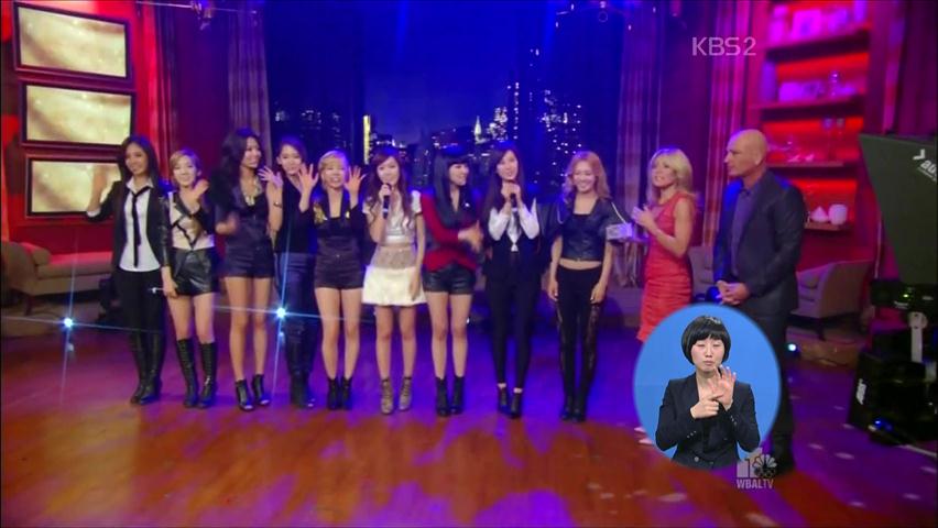 소녀시대, 美 유명 토크쇼 잇따라 출연