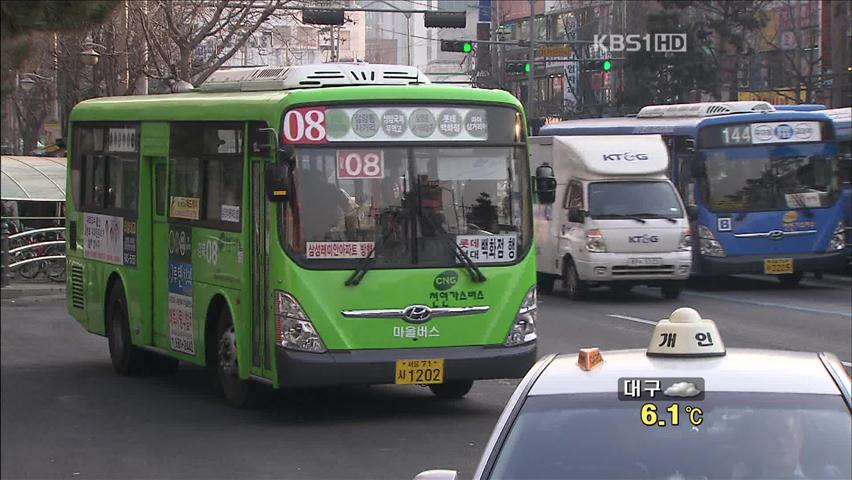 늦고 낡은 마을버스…서비스 개선 시급