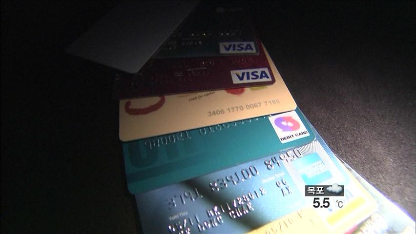 “신용카드 축소…직불형 카드 확대”