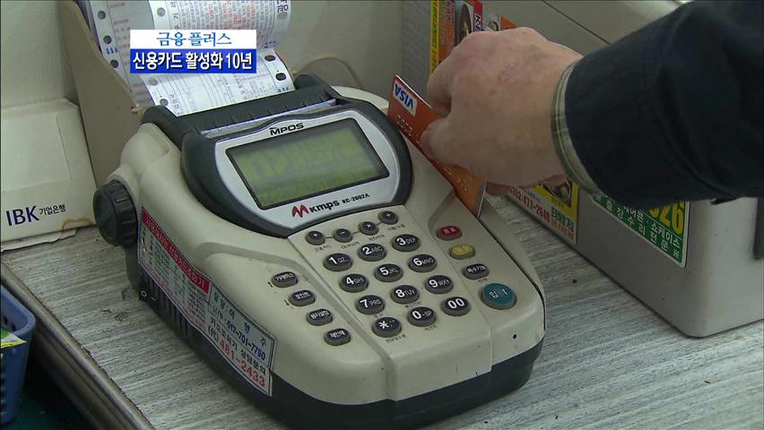 [금융 플러스] 신용카드 활성화 10년