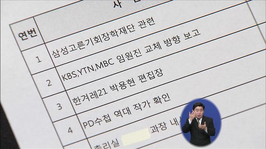 ‘총리실 사찰’ 문건 파장…최종석 영장 청구