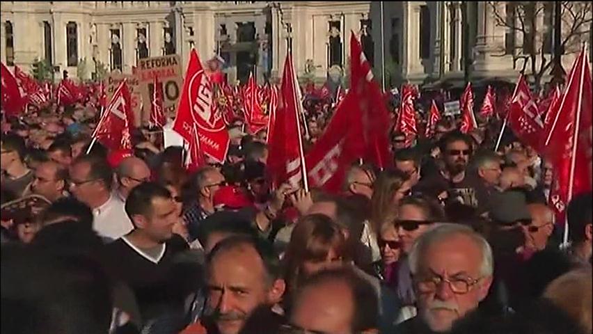 스페인 노동계 총파업…곳곳 대규모 시위 