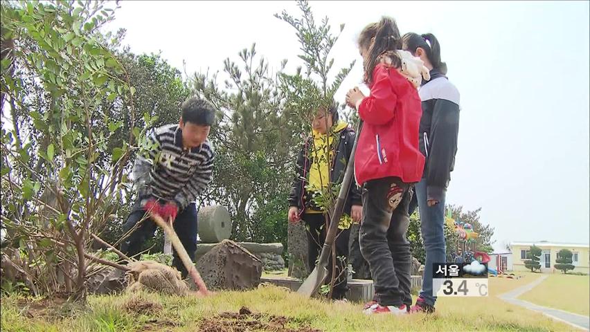 세계 첫 탄소없는 섬 ‘가파도’, 나무심기 시작