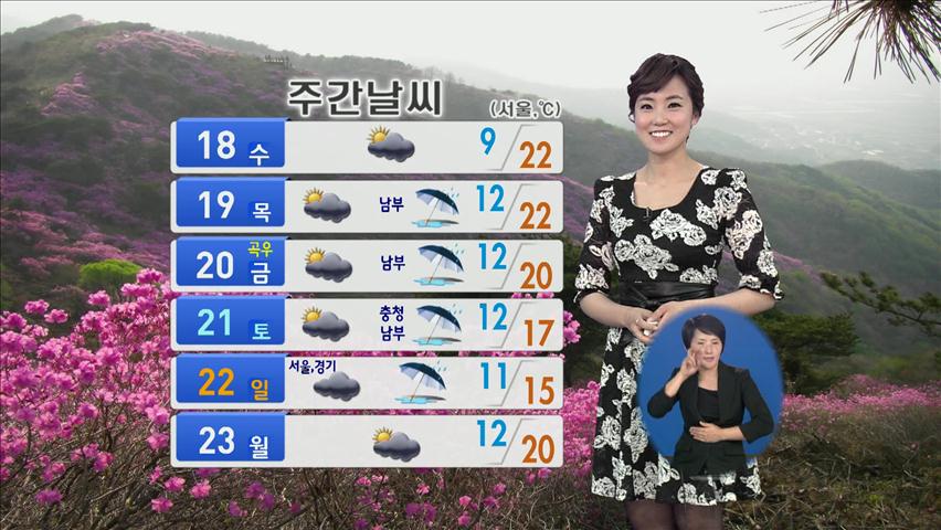 포근한 봄날씨…일교차 주의