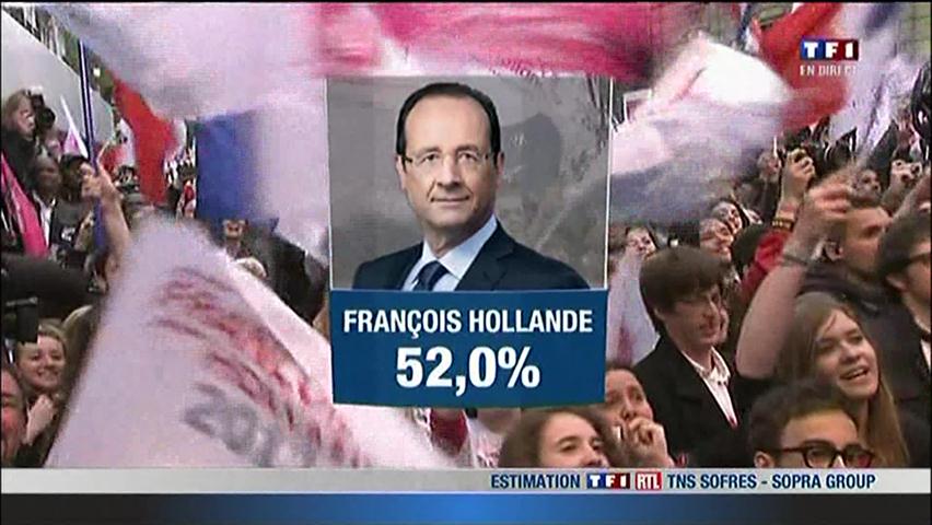 프랑스 대선 올랑드 당선…17년 만에 좌파 정권