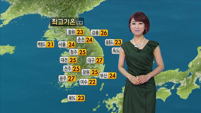 고온현상 주춤…내일부터 다시 기온 올라