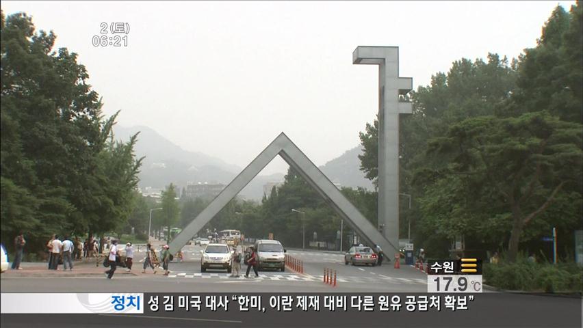 서울대, 성낙인 교수 연구비 이중 수령 의혹 “격려금 해당 관행상 인정”