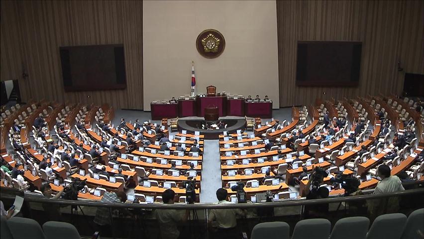 개원 본회의 무산…‘北 인권법’ 발언 논란