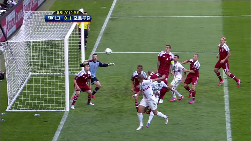 [유로2012 주요장면] 포르투갈 vs 덴마크