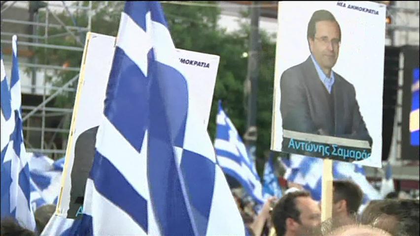 그리스 재총선…‘유로존·긴축’ 승리