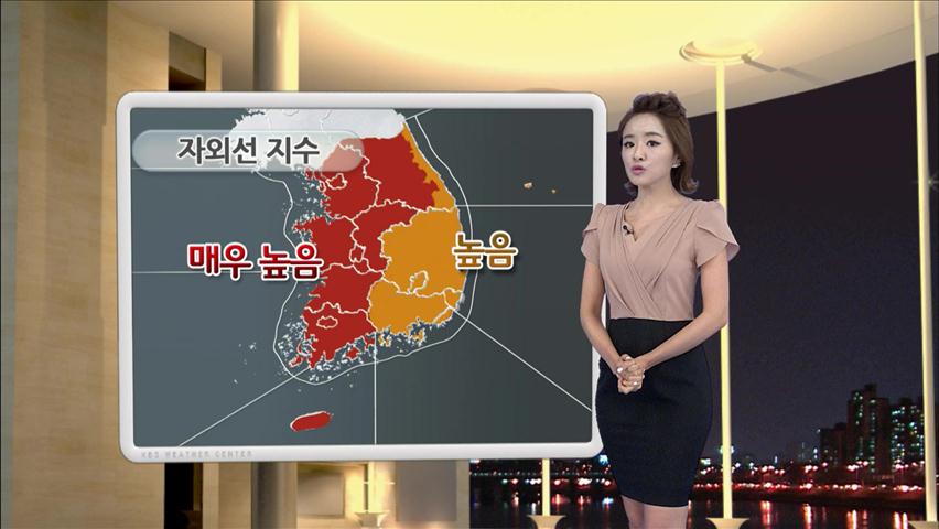 오늘만큼 더워…오후 내륙 벼락 동반 소나기