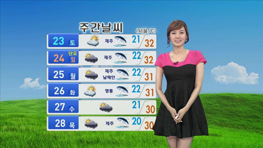오늘도 불볕더위 계속…오후 내륙 곳곳 소나기