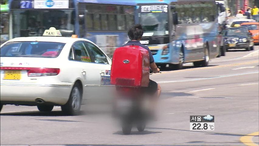 오토바이 헬멧 미착용 99%가 중상