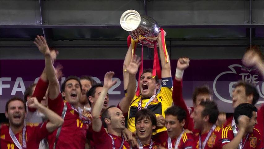 [주요장면] 세계 최고 스페인, 첫 2연속 우승 