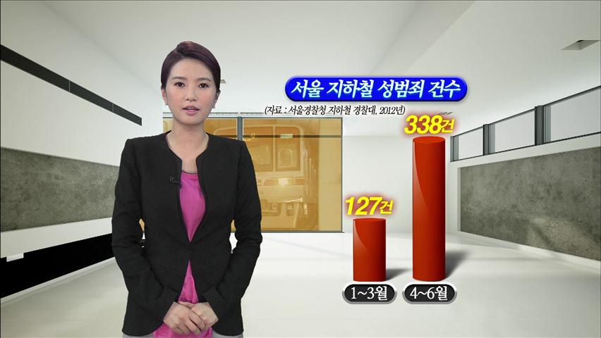 [뉴스토크] 여름 지하철 성범죄 기승