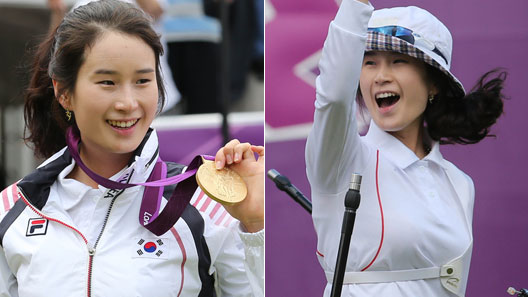 기보배, 연장 한발 짜릿 금! ‘첫 2관왕’