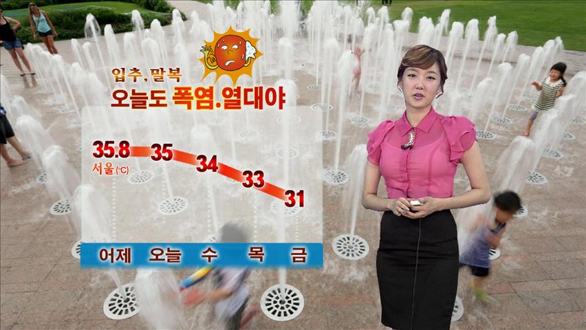 오늘 말복 폭염·열대야 계속